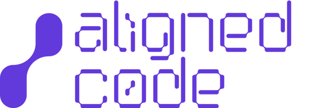 Aligned Code Logo